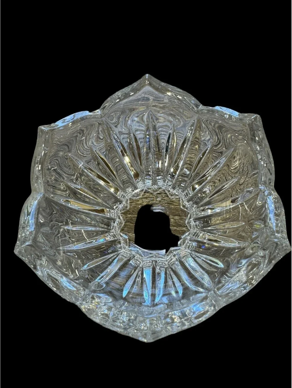 Lot Of Crystal Bud Vases & Covered Dish Bundle.